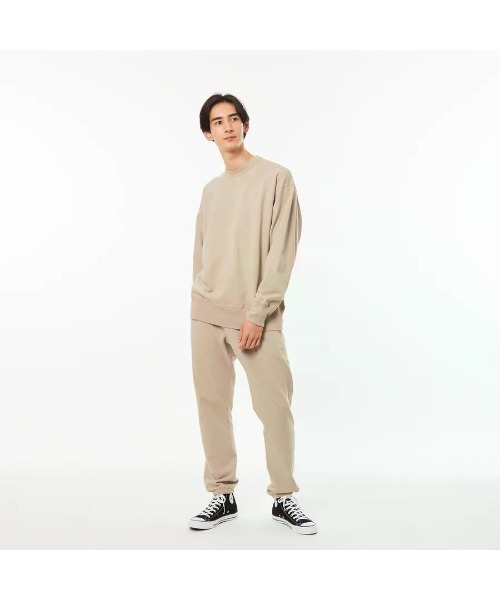 GOAT(ゴート)の「GOAT / CREW NECK SWEAT 13.5oz(スウェット・メンズ・サンドベージュ/ネイビー/プラム/オレンジ/イエロー/ダークグリーン/アッシュ/ヘザーグレー/ホワイト/ブラック・XS/S/M/L/XL)」の5枚目の写真