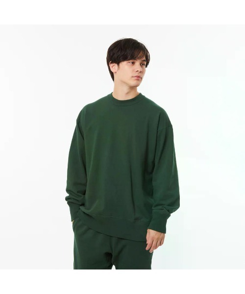 GOAT(ゴート)の「GOAT / CREW NECK SWEAT 13.5oz(スウェット・メンズ・サンドベージュ/ネイビー/プラム/オレンジ/イエロー/ダークグリーン/アッシュ/ヘザーグレー/ホワイト/ブラック・XS/S/M/L/XL)」の6枚目の写真