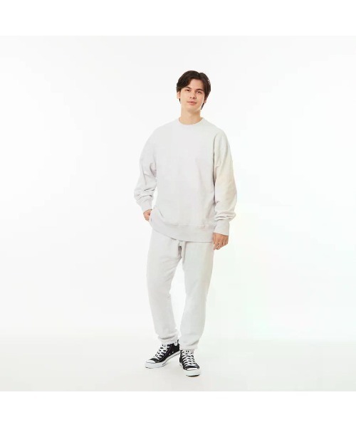 GOAT(ゴート)の「GOAT / CREW NECK SWEAT 13.5oz(スウェット・メンズ・サンドベージュ/ネイビー/プラム/オレンジ/イエロー/ダークグリーン/アッシュ/ヘザーグレー/ホワイト/ブラック・XS/S/M/L/XL)」の17枚目の写真