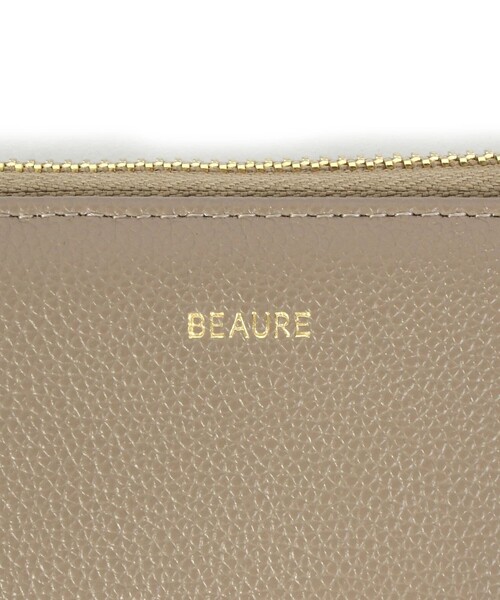fredy emue（フレディエミュ）の「【WEB限定】【BEAURE/ビュレ】レザーストラップウォレット L（財布・レディース・シルバー/ブラック/グレイッシュベージュ・FREE）」の5枚目の写真