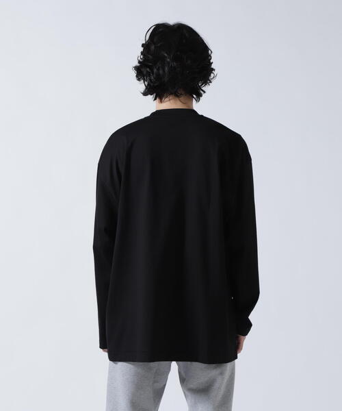 ATON（エイトン）の「ATON (エイトン)SUVIN60/2 | OVERSIZED L/S T-SHIRT KKAGLM0018（Tシャツ/カットソー・メンズ・その他3/ホワイト/その他10/ブラック/その他18・2/4/6）」の22枚目の写真
