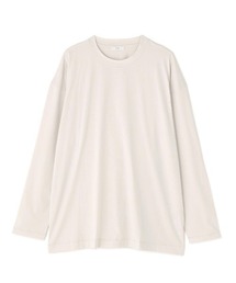 ATON（エイトン）の「ATON (エイトン)SUVIN60 2 | OVERSIZED L S T-SHIRT KKAGLM0018（Tシャツ/カットソー）」