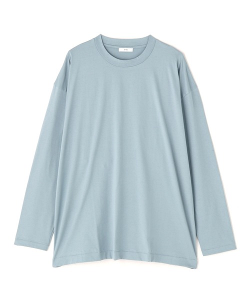 ATON（エイトン）の「ATON (エイトン)SUVIN60/2 | OVERSIZED L/S T-SHIRT KKAGLM0018（Tシャツ/カットソー・メンズ・その他3/ホワイト/その他10/ブラック/その他18・2/4/6）」の12枚目の写真