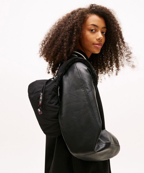 tommy jeans（トミー ジーンズ）の「カジュアルショルダーバッグ（ショルダーバッグ・レディース・ブラック/オレンジ・FREE）」の6枚目の写真