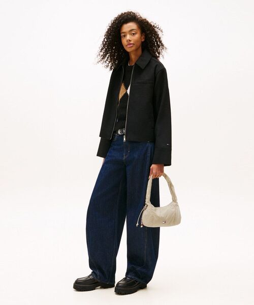 tommy jeans（トミー ジーンズ）の「カジュアルショルダーバッグ（ショルダーバッグ・レディース・ブラック/オレンジ・FREE）」の10枚目の写真