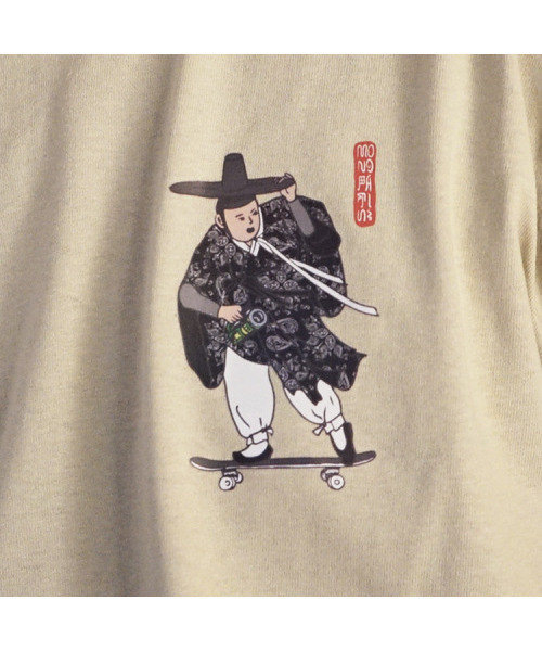 MONOPATIN(モノパティン)の「ソンビフィルミングシャツ - サンド(Tシャツ/カットソー・レディース・その他・LARGE/MEDIUM)」の5枚目の写真
