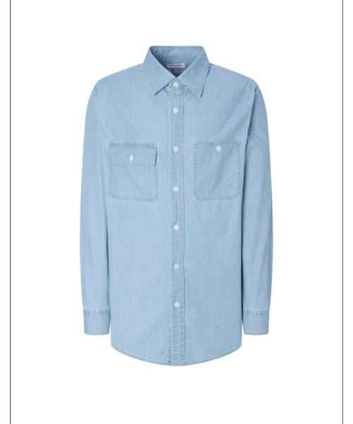 HAZZYS（ ヘジス）の「[HIS]ライトブルーシャンブレーシャツ（シャツ/ブラウス・メンズ・その他・SMALL/MEDIUM/LARGE）」の2枚目の写真