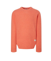 HAZZYS（ ヘジス）の「[25FW][シャトランドウール] オレンジシェギドッククルーネックニット（ニット/セーター）」