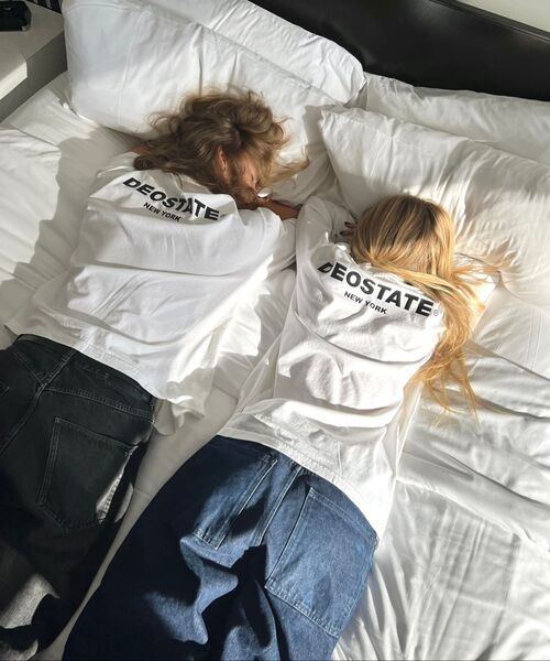 DEOSTATE(デオ ステイト)の「コーディネート半袖Tシャツ.01(Tシャツ/カットソー・メンズ・ホワイト・LARGE)」の4枚目の写真