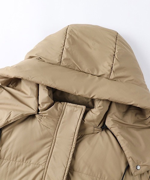 Ressaca（レサーカ）の「フード付きロングダウンジャケット（ダウンジャケット/コート・レディース・ベージュ/ホワイト/ブラック・M）」の11枚目の写真