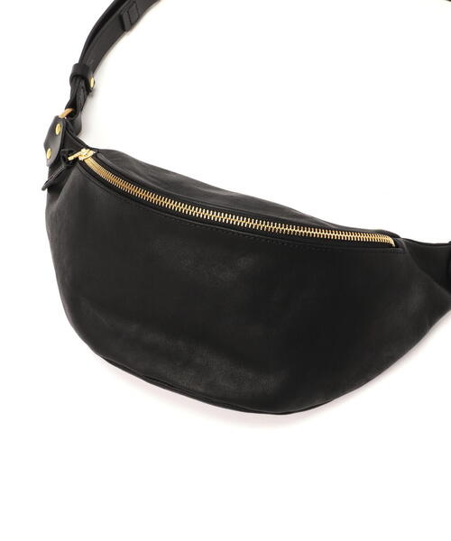 SLOW（スロウ）の「SLOW(スロウ)　FANNY PACK ファニーパック 300S61EG【2026年春夏入荷モデル】（ボディバッグ/ウエストポーチ・メンズ・ブラウン/ブラック・F）」の5枚目の写真