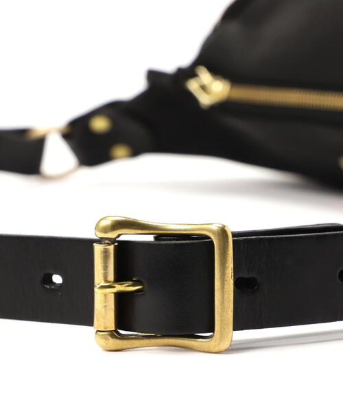 SLOW（スロウ）の「SLOW(スロウ)　FANNY PACK ファニーパック 300S61EG【2026年春夏入荷モデル】（ボディバッグ/ウエストポーチ・メンズ・ブラウン/ブラック・F）」の6枚目の写真