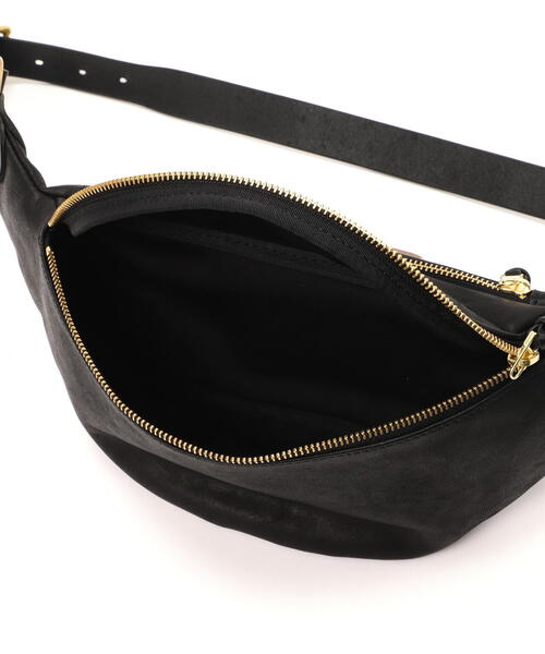 SLOW（スロウ）の「SLOW(スロウ)　FANNY PACK ファニーパック 300S61EG【2026年春夏入荷モデル】（ボディバッグ/ウエストポーチ・メンズ・ブラウン/ブラック・F）」の9枚目の写真