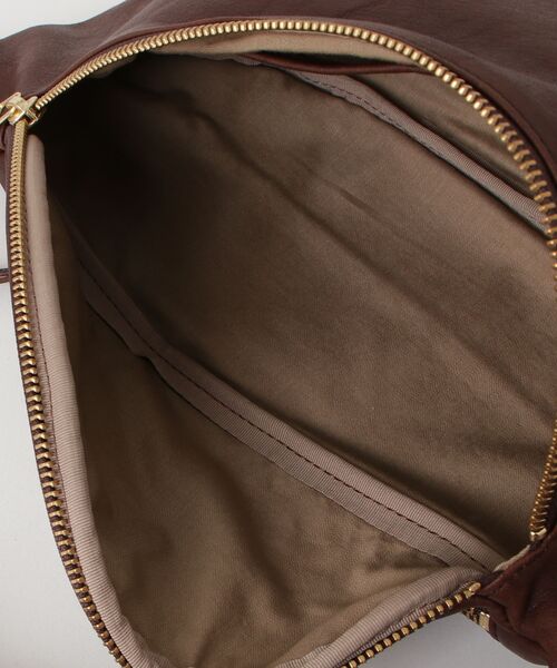 SLOW（スロウ）の「SLOW(スロウ)　FANNY PACK ファニーパック 300S61EG【2026年春夏入荷モデル】（ボディバッグ/ウエストポーチ・メンズ・ブラウン/ブラック・F）」の16枚目の写真