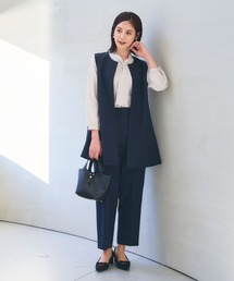 gypsohila ジプソフィア　リバーロングジレ　ネイビー gypsohila ジプソフィア リバーロングジレ ネイビー 【公式通販】