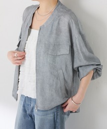 COLLAGE GALLARDAGALANTE | バックロングZIPブルゾン(ブルゾン)