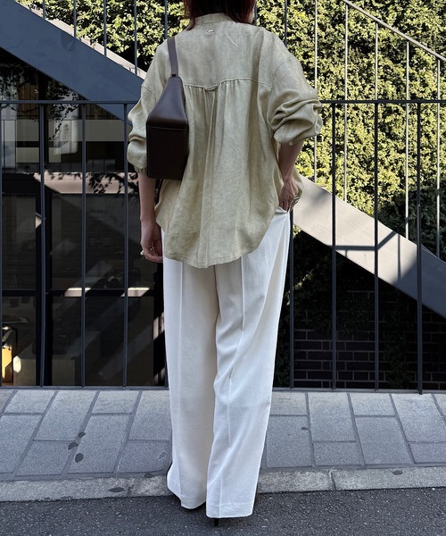 COLLAGE GALLARDAGALANTE（コラージュガリャルダガランテ）の「バックロングZIPブルゾン（ブルゾン・レディース・グレー/ベージュ・FREE）」の22枚目の写真