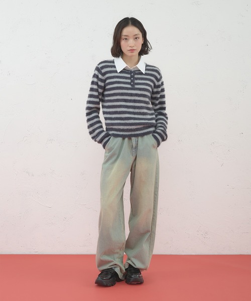 セール】【日本限定】BORDER KNIT / ボーダーニット（ニット/セーター