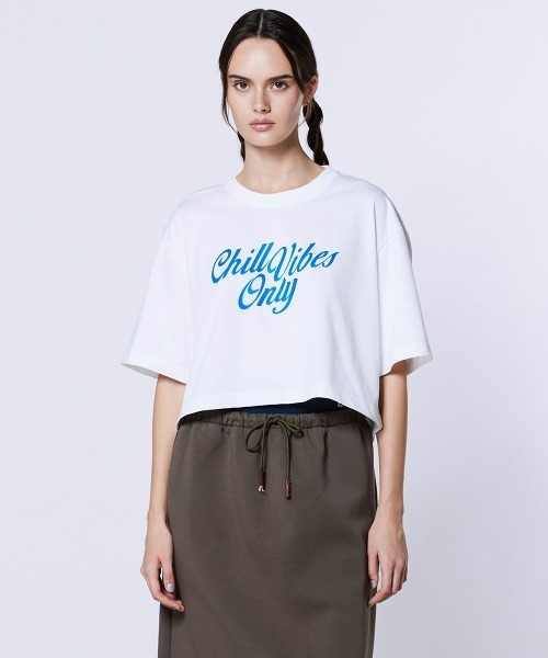 バックカットアウトTシャツ（Tシャツ/カットソー）｜DOUBLE STANDARD