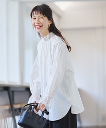 ボリュームレーススリーブブラウス《オケージョン2026SS》