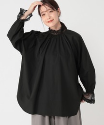 studio CLIP（スタディオクリップ）の「ボリュームレーススリーブブラウス《オケージョン2026SS》（シャツ/ブラウス）」