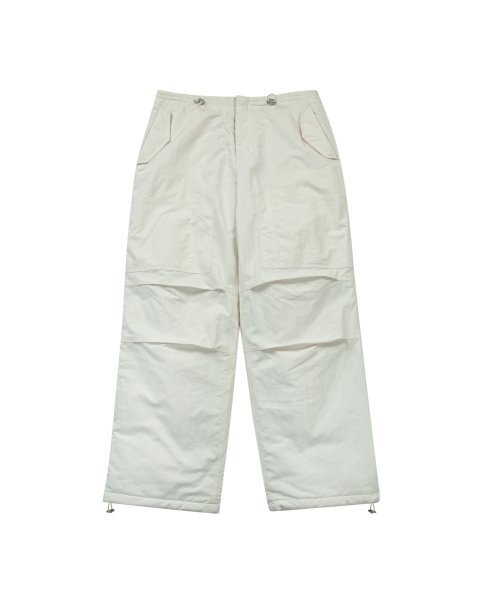 THEVINYLHOUSE（ザバイニルハウス）の「PADDED PARACHUTE PANTS CREAM (VH2DWUPA60A)（スウェットパンツ・メンズ・その他・S/M/L）」の2枚目の写真