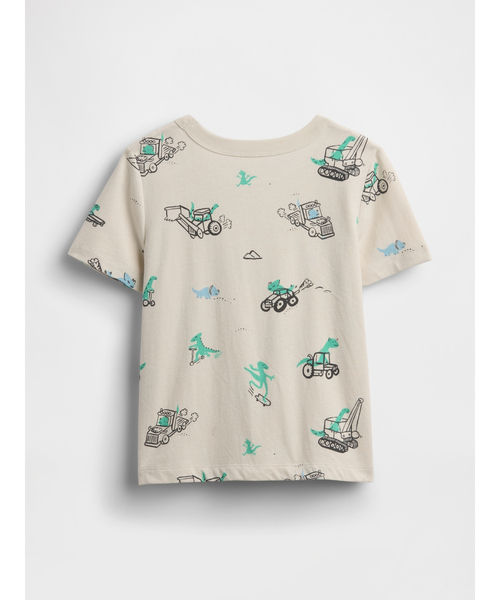 GAP（ギャップ）の「ブラナン フェイバリット ポケットTシャツ (幼児・ベビー)（Tシャツ/カットソー・キッズ・マルチ/ベージュ/ブルー/グリーン/ベージュ系その他/グレー・80ｃｍ/90cm/95cm/100cm/105cm/110cm）」の8枚目の写真