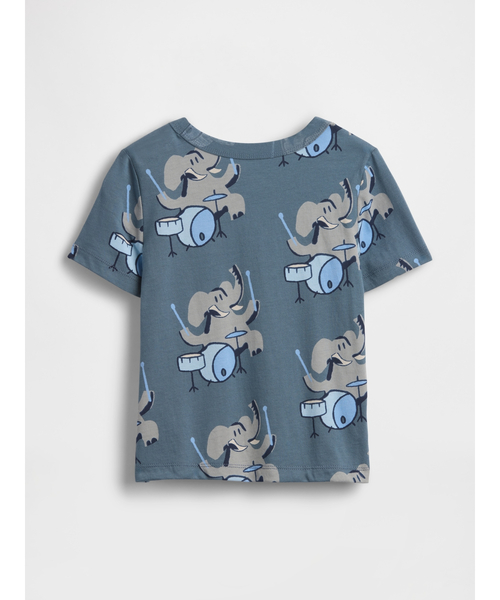 GAP（ギャップ）の「ブラナン フェイバリット ポケットTシャツ (幼児・ベビー)（Tシャツ/カットソー・キッズ・マルチ/ベージュ/ブルー/グリーン/ベージュ系その他/グレー・80ｃｍ/90cm/95cm/100cm/105cm/110cm）」の9枚目の写真