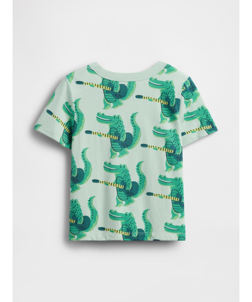 GAP（ギャップ）の「ブラナン フェイバリット ポケットTシャツ (幼児・ベビー)（Tシャツ/カットソー・キッズ・マルチ/ベージュ/ブルー/グリーン/ベージュ系その他/グレー・80ｃｍ/90cm/95cm/100cm/105cm/110cm）」の10枚目の写真