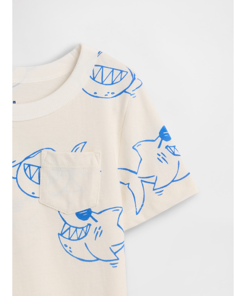 GAP(ギャップ)の「ブラナン フェイバリット ポケットTシャツ (幼児・ベビー)(Tシャツ/カットソー・キッズ・マルチ/ベージュ/ブルー/グリーン/ベージュ系その他/グレー/アイボリー・80cm/90cm/95cm/100cm/105cm/110cm)」の16枚目の写真