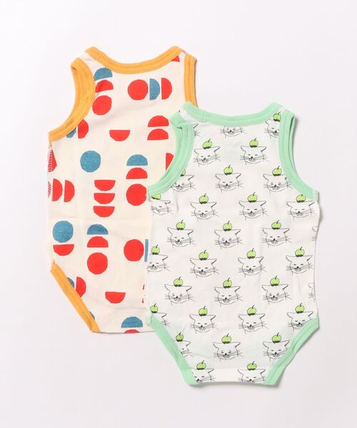 MARKEY'S（マーキーズ）の「2点セット/ノースリーブボディシャツ（ロンパース・キッズ・ブルー系その他/ホワイト系その他/マルチ・80/70）」の19枚目の写真