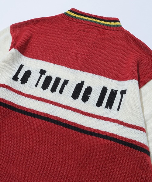 styles（スタイルス）の「RICE NINE TEN KNITTING CYCLING JERSEY KN-CYC（ニット/セーター・メンズ・レッド/グリーン/ネイビー・2）」の6枚目の写真