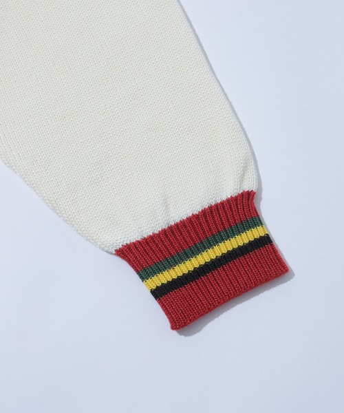 styles（スタイルス）の「RICE NINE TEN KNITTING CYCLING JERSEY KN-CYC（ニット/セーター・メンズ・レッド/グリーン/ネイビー・2）」の5枚目の写真