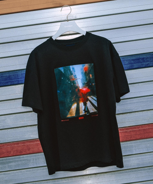 COVERNAT（カバーナット）の「[YOSIGO] アーバンレインスケープTシャツ ブラック（Tシャツ/カットソー・レディース・その他・L/XL/XXL/XS/S/M）」の3枚目の写真
