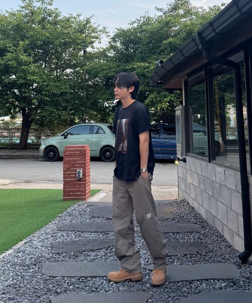 COVERNAT（カバーナット）の「[YOSIGO] アーバンレインスケープTシャツ ブラック（Tシャツ/カットソー・レディース・その他・L/XL/XXL/XS/S/M）」の9枚目の写真
