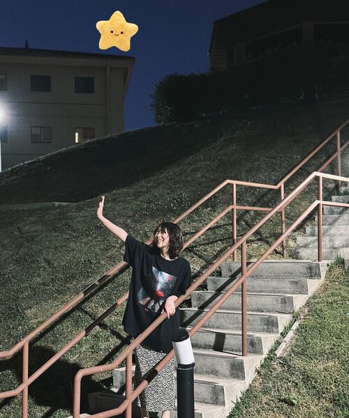 COVERNAT（カバーナット）の「[YOSIGO] アーバンレインスケープTシャツ ブラック（Tシャツ/カットソー・レディース・その他・L/XL/XXL/XS/S/M）」の14枚目の写真