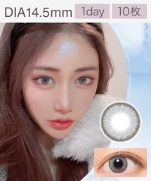 Luna Natural（ルナナチュラル）の「Luna Natural 1day アクア (10枚入り)（コンタクトレンズ・カラコン）」