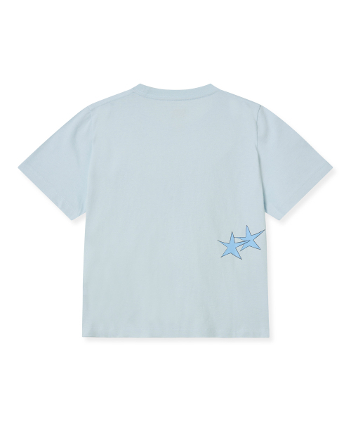 BROWNBREATH（ブラウンブレス）の「BXM W DREAM TEE - LIGHT BLUE（Tシャツ/カットソー・レディース・その他・S/M）」の2枚目の写真