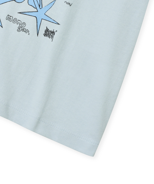 BROWNBREATH（ブラウンブレス）の「BXM W DREAM TEE - LIGHT BLUE（Tシャツ/カットソー・レディース・その他・S/M）」の7枚目の写真