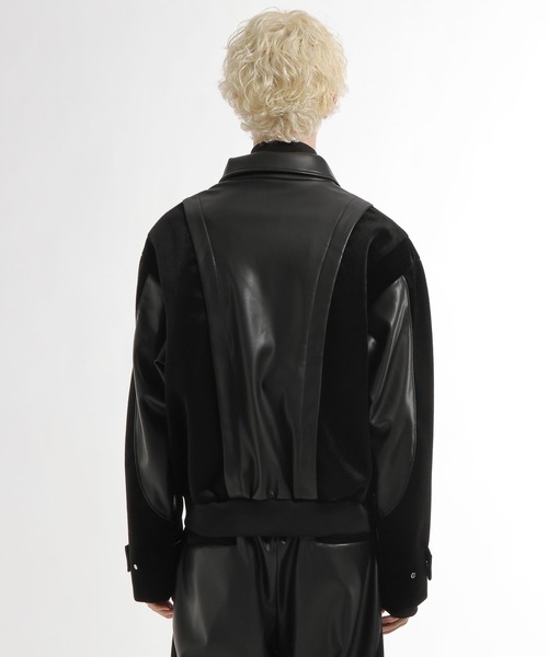 HARE(ハレ)の「【SET UP対応】TSUNAGARIレザーブルゾン(HARE)(ブルゾン・メンズ・ブラック/レッド系その他・FREE)」の22枚目の写真