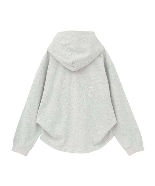 CONVERSE TOKYO(コンバーストウキョウ)の「BACK STAR★ SIDE TUCK HOODIE(パーカー・レディース・イエロー/杢グレー/ピンク・FREE)」の18枚目の写真