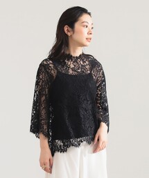 Demi-Luxe BEAMS | リバーレース ブラウス(シャツ/ブラウス)