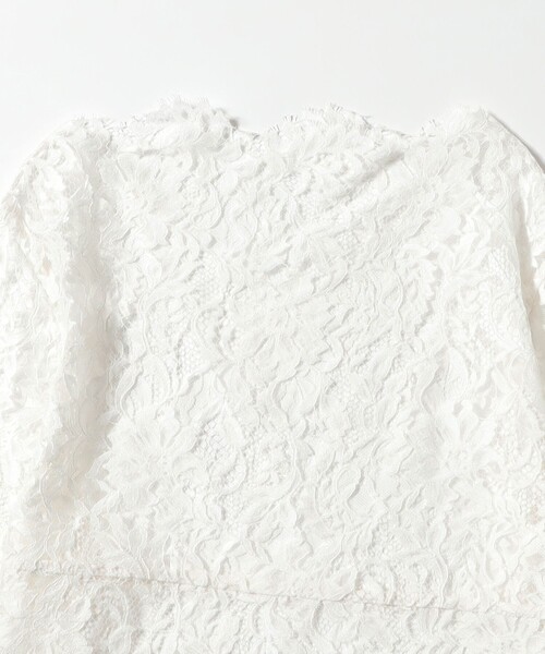 Demi-Luxe BEAMS(デミルクス ビームス)の「リバーレース ブラウス(シャツ/ブラウス・レディース・ブラック/ホワイト・ONE SIZE)」の17枚目の写真
