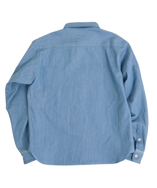 EFFECTEN(エフェクテン)の「【EFFECTEN】Stitch denim shirts(シャツ/ブラウス・メンズ・ブラック/ブルー系その他・MEDIUM/LARGE)」の10枚目の写真