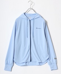 Champion（チャンピオン）ドライメッシュ UVカット ジップアップパーカー レディース 速乾 抗菌防臭 軽量スポーツパーカー
