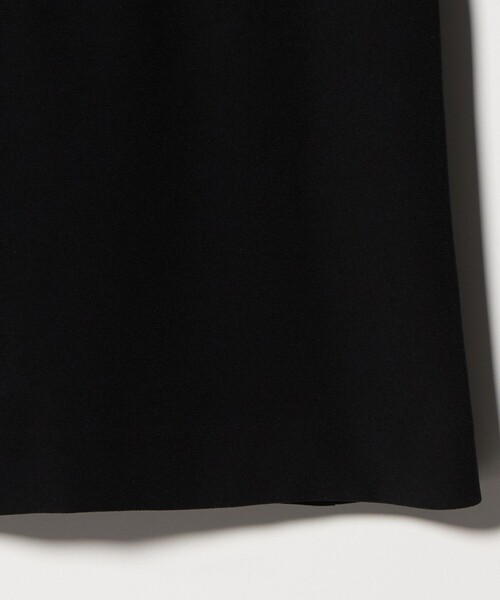 6（ロク）の「＜6(ROKU)＞サテン ジョーゼット エプロン ワンピース（ワンピース・レディース・ブラック・38/36）」の6枚目の写真