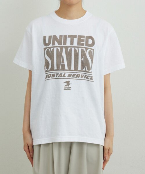 GALLARDAGALANTE（ガリャルダガランテ）の「【GOOD ROCK SPEED】UNITED STATES ロゴT／別注（Tシャツ/カットソー・レディース・ホワイト・FREE）」の3枚目の写真