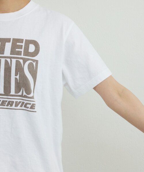 GALLARDAGALANTE（ガリャルダガランテ）の「【GOOD ROCK SPEED】UNITED STATES ロゴT／別注（Tシャツ/カットソー・レディース・ホワイト・FREE）」の13枚目の写真