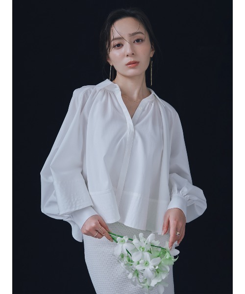 Anniv.テントラインブラウス（シャツ/ブラウス）｜anuans（ア
