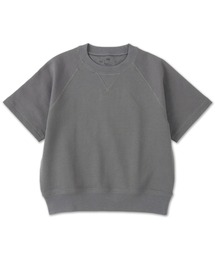 キッズ ライトスウェットクルーネック五分袖Tシャツ